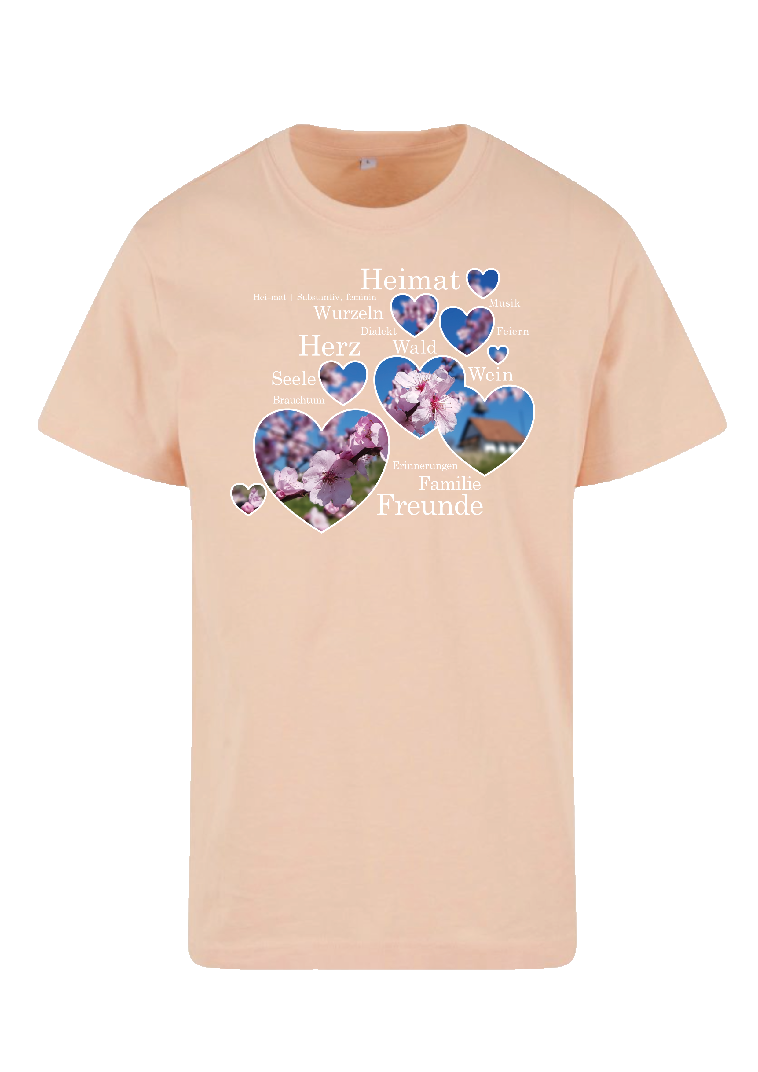 Mandelblüte 02 - Classic T-Shirt - soft apricot