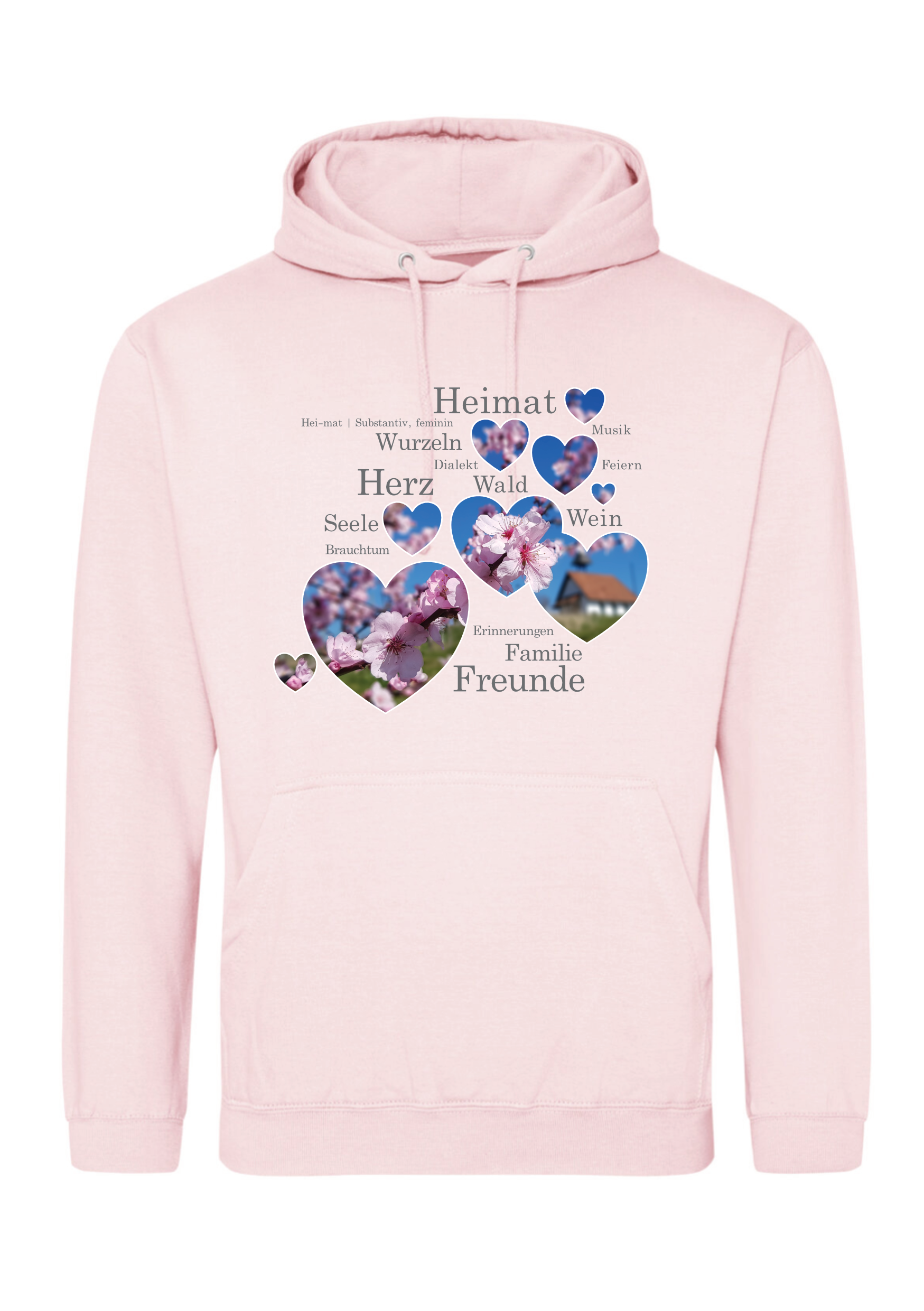 Mandelblüte 02 - Classic Hoody - baby pink