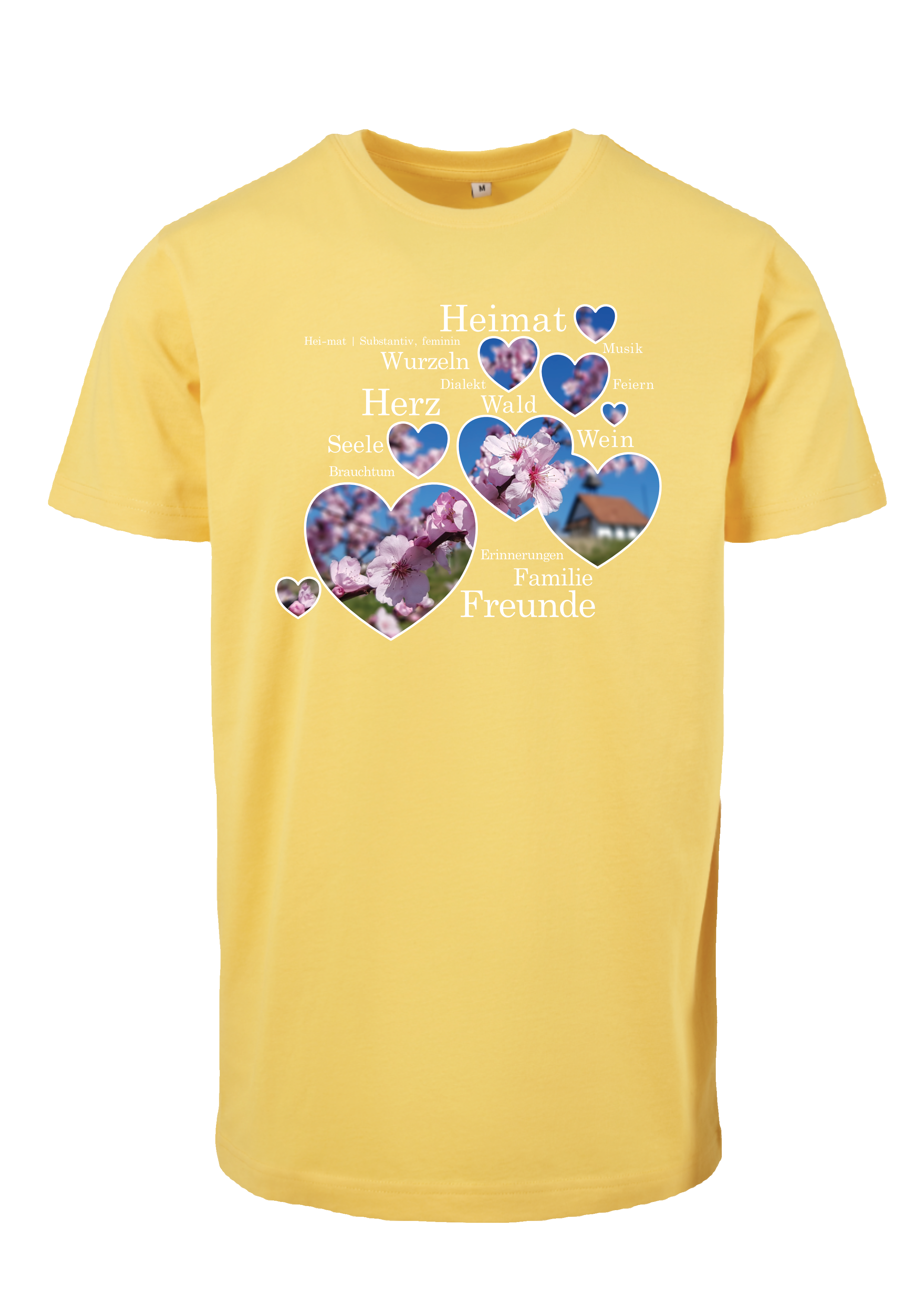 Mandelblüte 02 - Classic T-Shirt - taxi gelb