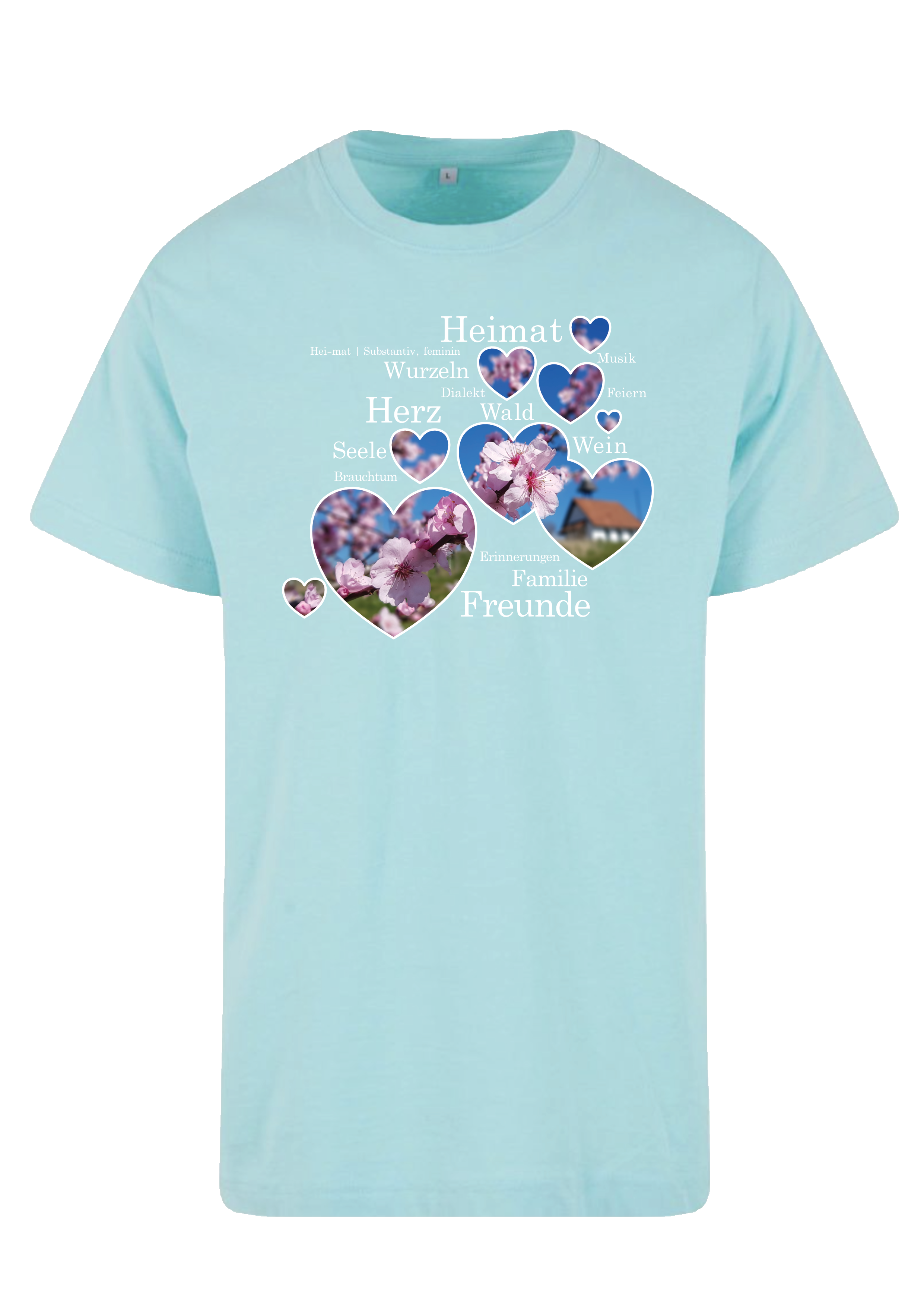 Mandelblüte 02 - Classic T-Shirt - berylblue