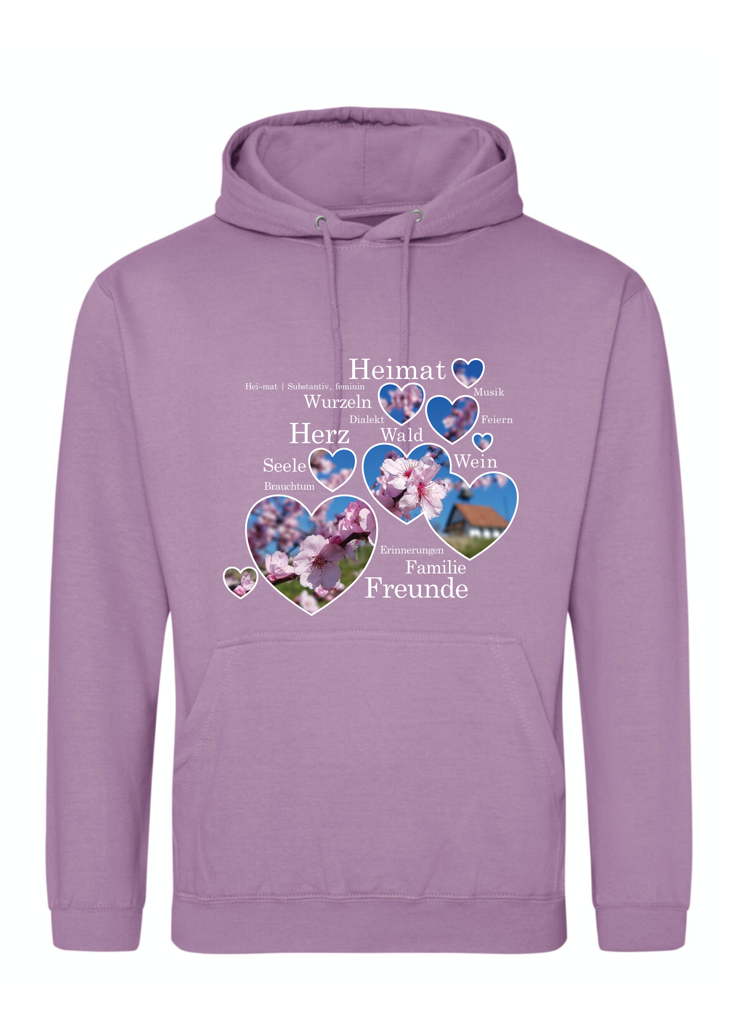 Mandelblüte 02 - Classic Hoody - lavendel